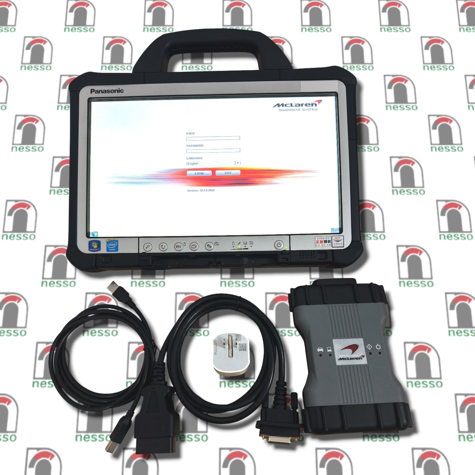 Panasonic CF-D1 Offline Mclaren MDS Diagnostics Tool