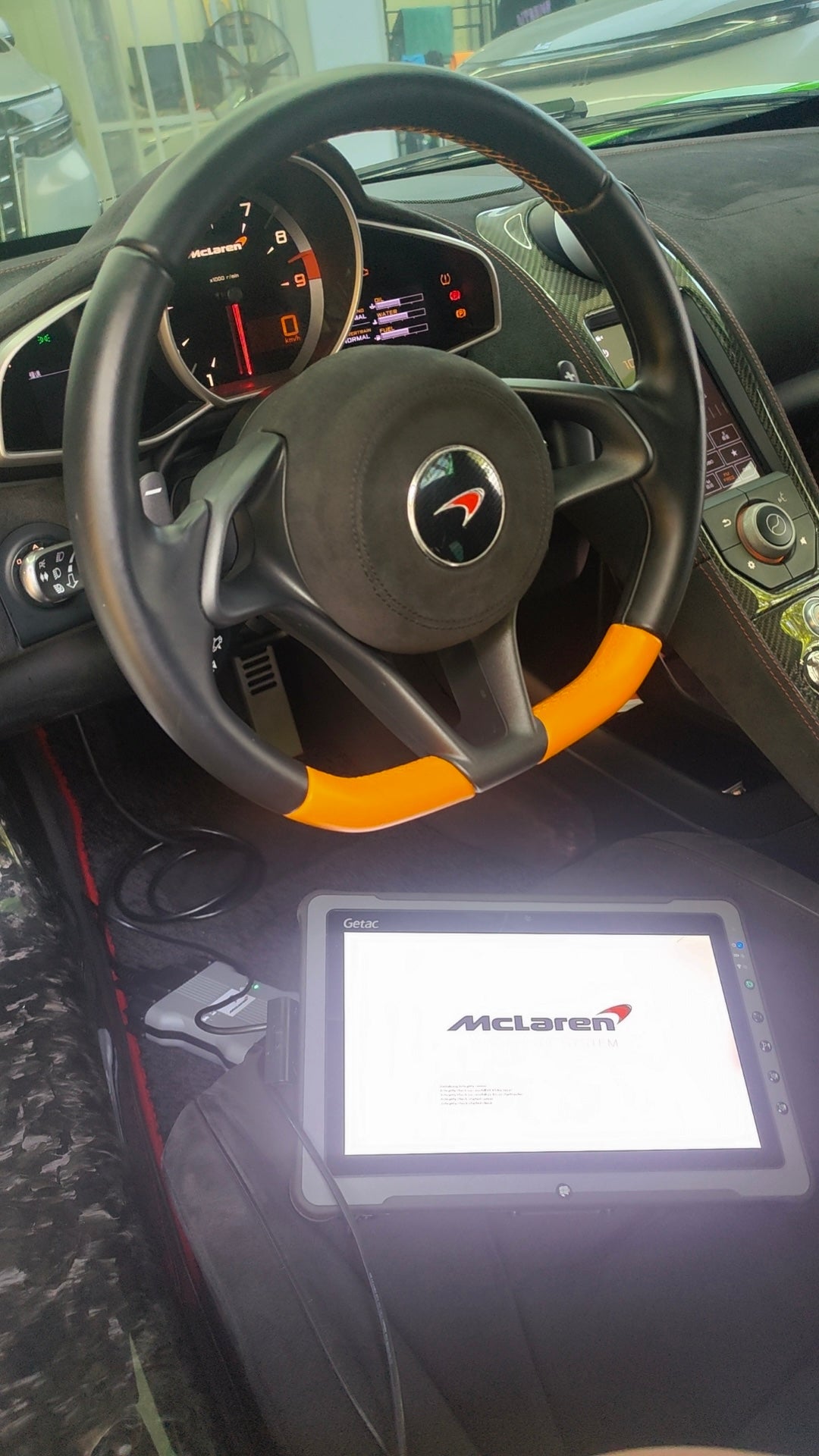 Getac F-110 Offline Mclaren MDS Diagnostics Tool