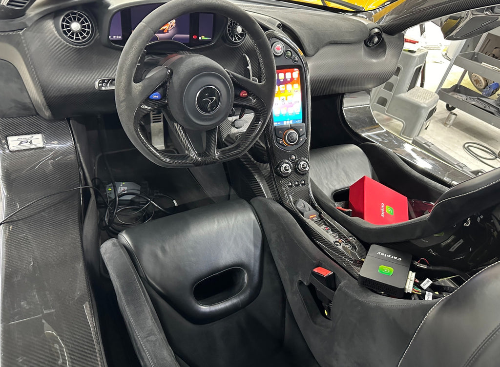 How to add MCL Apple CarPlay Option Feature on Mclaren  12C P1 570S 600LT 650S
