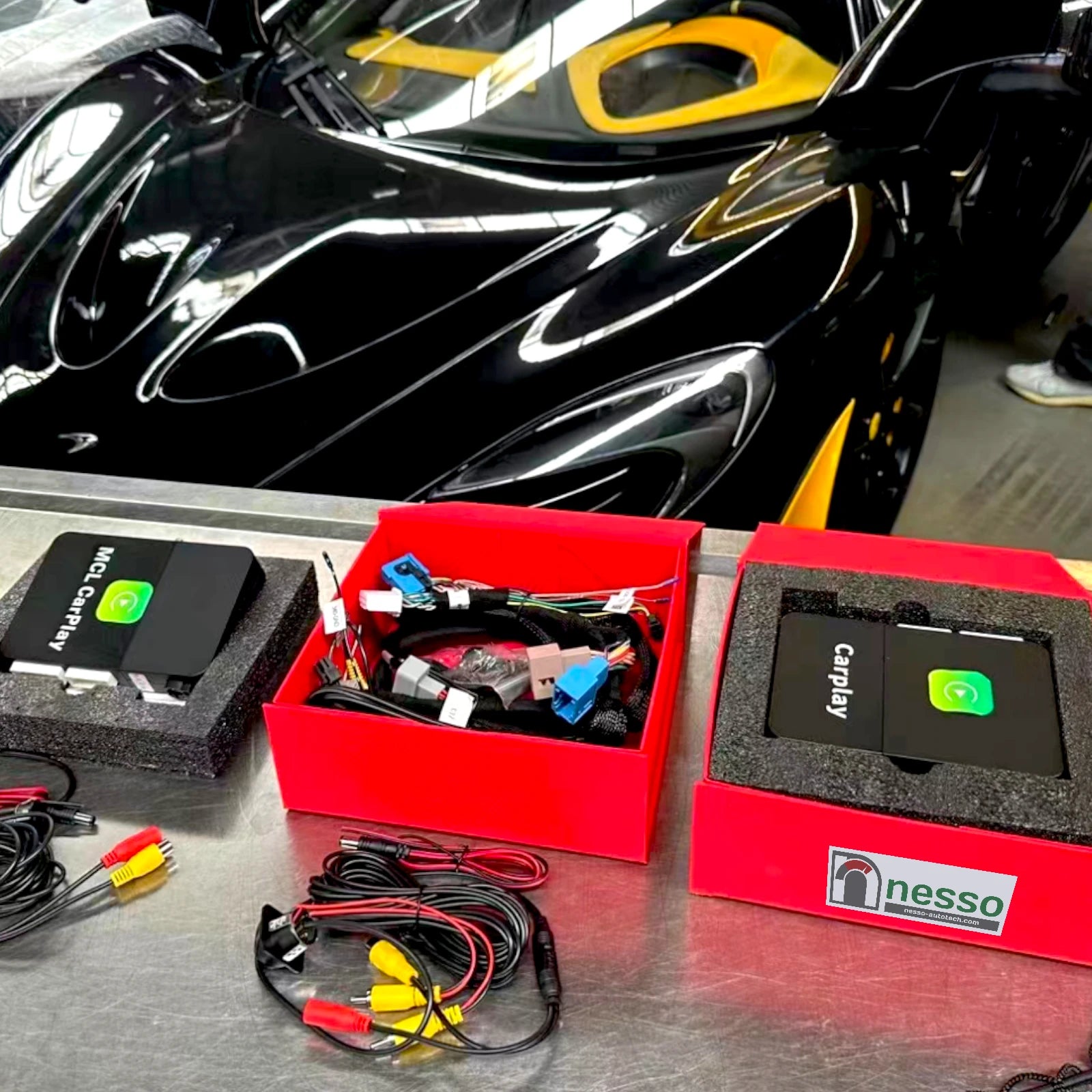 How to add MCL Apple CarPlay Option Feature on Mclaren 720S IRIS