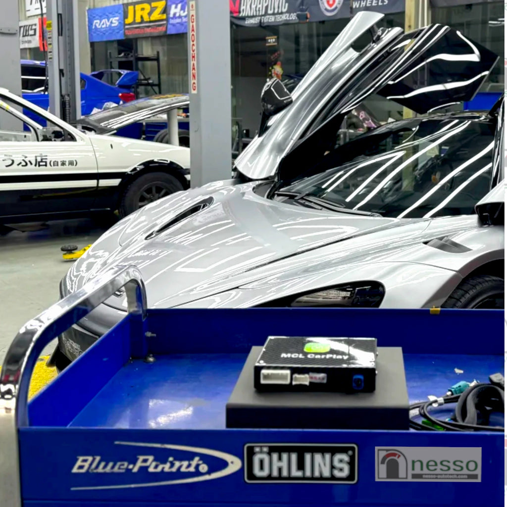 How to add MCL Apple CarPlay Option Feature on Mclaren 720S IRIS