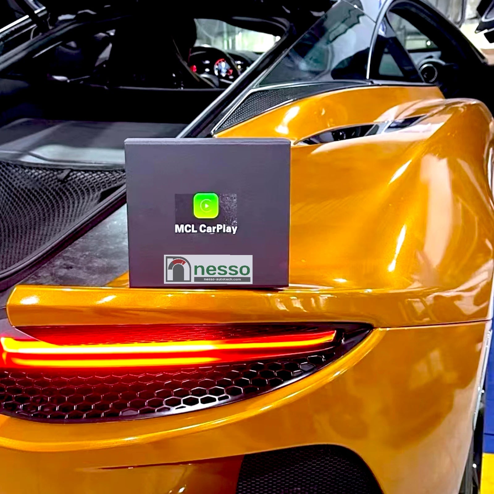 How to add Mclaren GT Apple CarPlay Option Feature