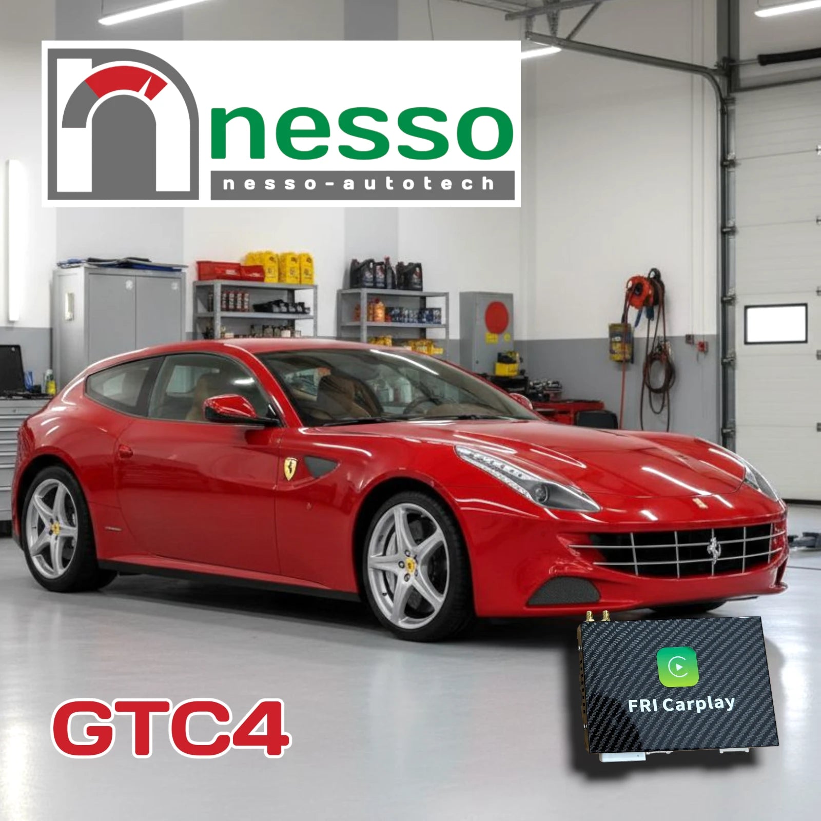 Wireless Apple CarPlay Retrofit kit Module Adaptor For Ferrari GTC4-Lusso