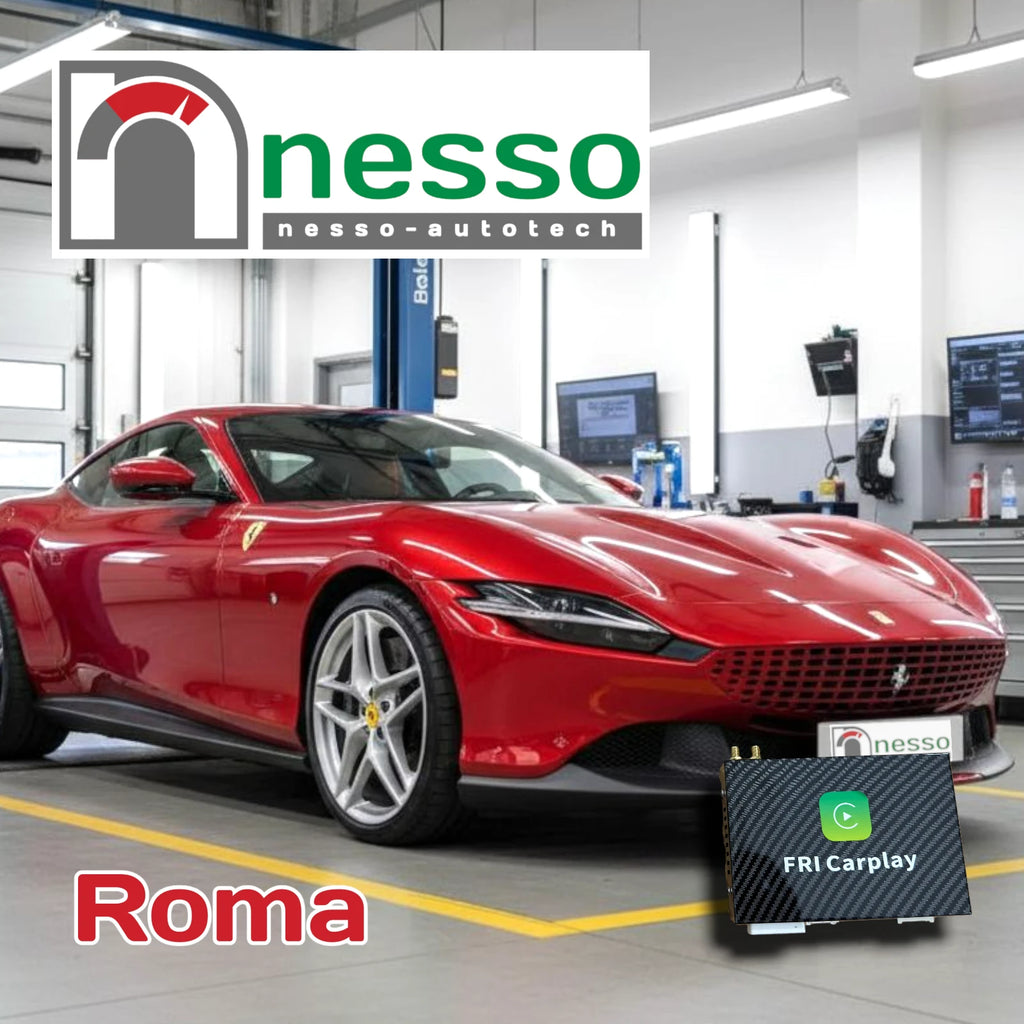 Ferrari Roma F164 Wireless Apple CarPlay Option Retrofitting Installation