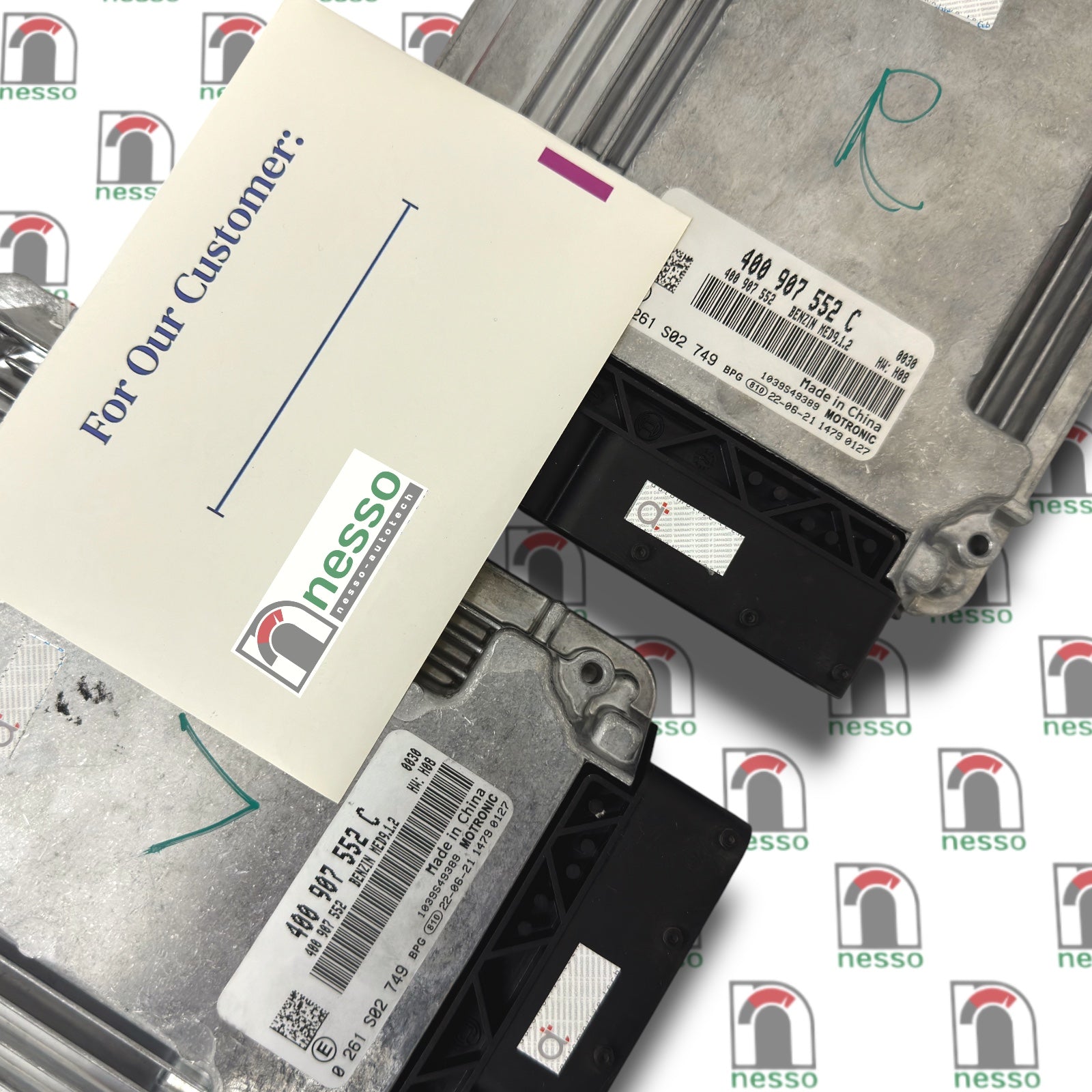 Lamborghini Gallardo Audi R8 MED 9.1.2 5.2 V10 Engine Preprogrammed MCU x 2 pcs