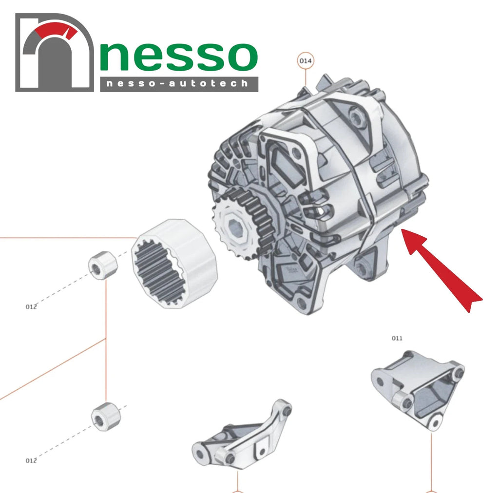 11F0190CP 220A Alternator Mclaren 12C 540S 570S 600LT 650S 675LT 720S P1 Senna